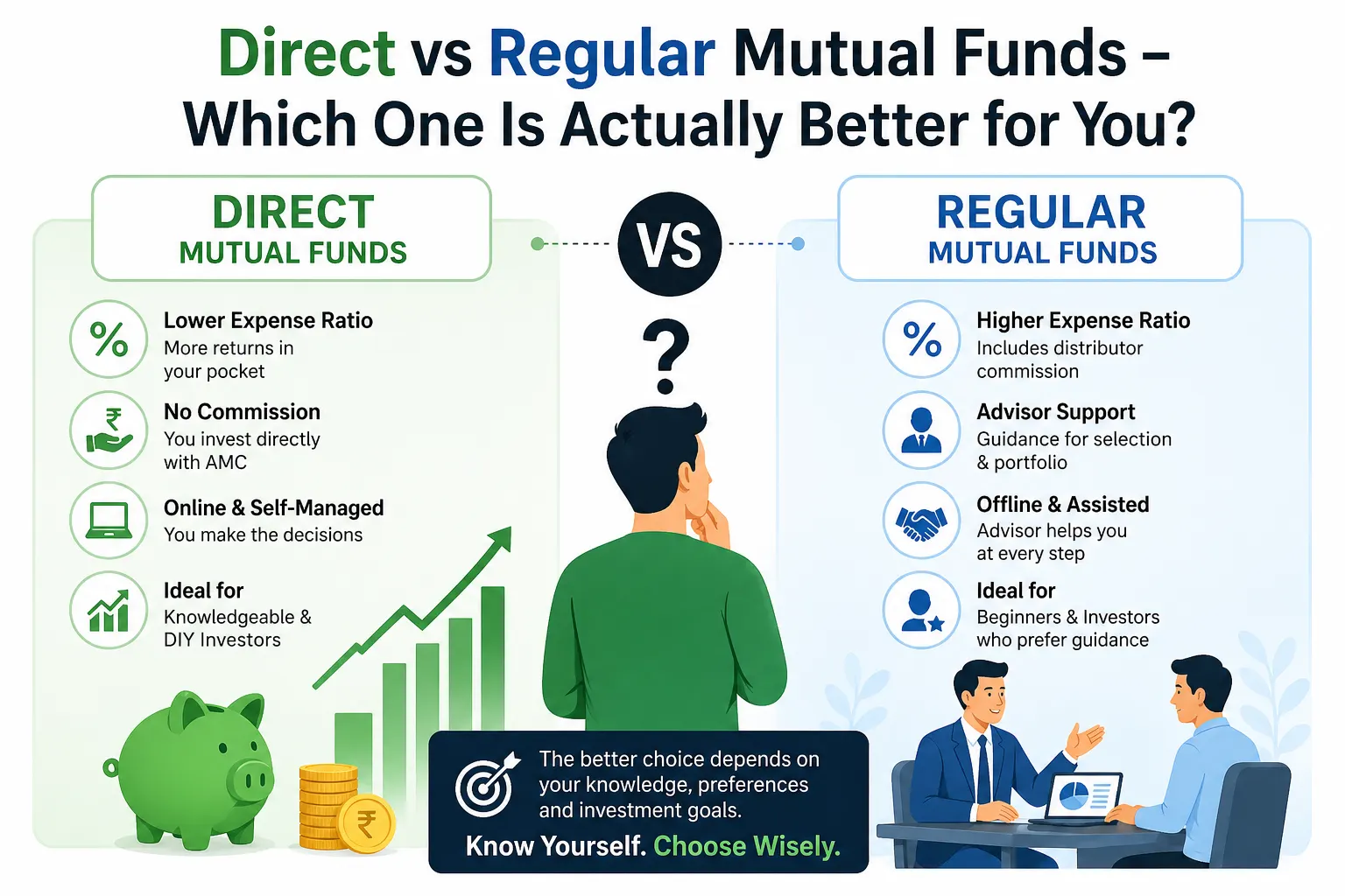 direct vs regular mutual fund