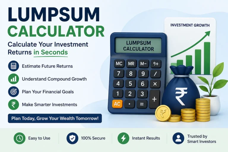 Lumpsum Calculator: Estimate Your Investment Returns Easily