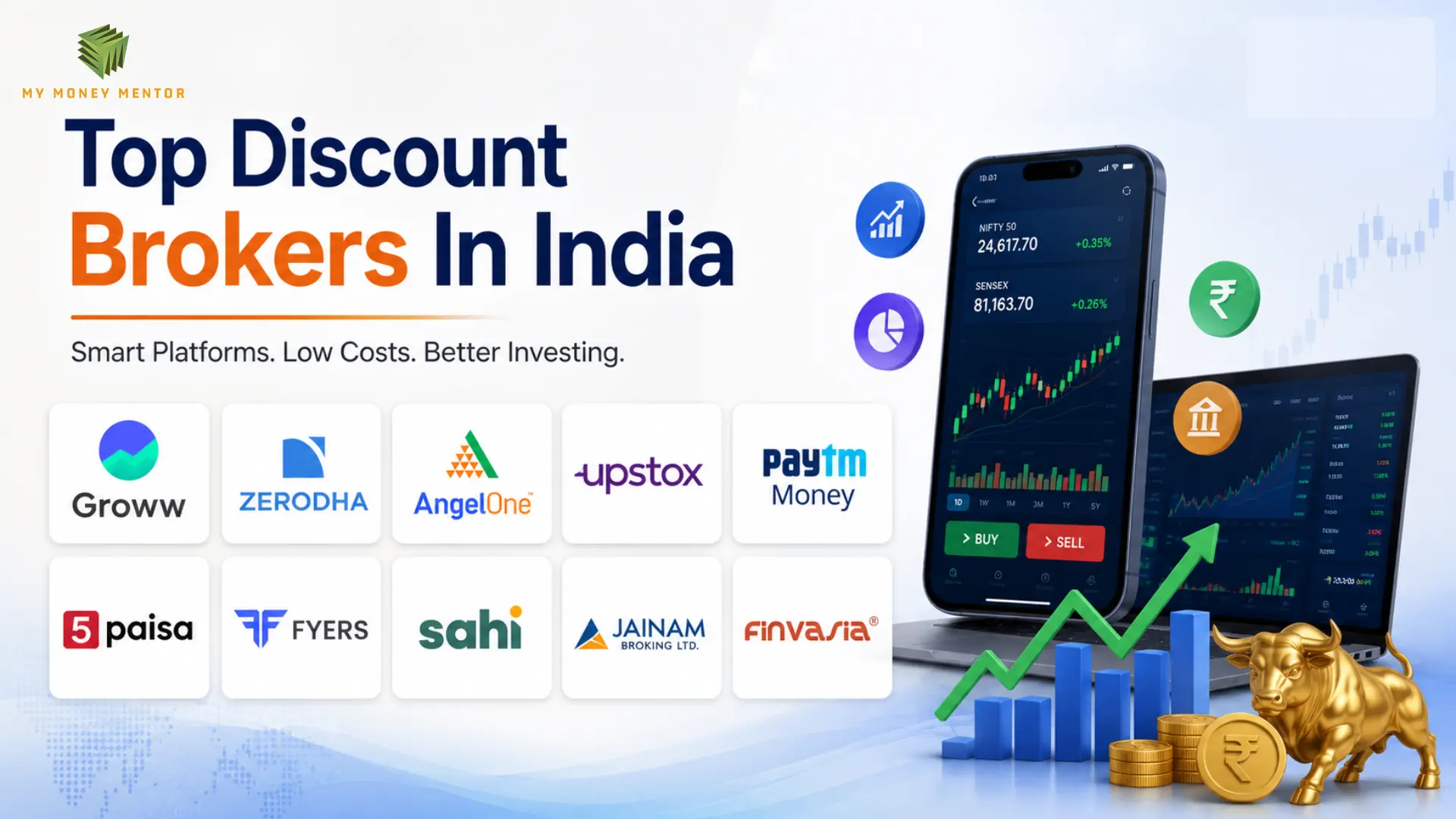 best discount brokers of India