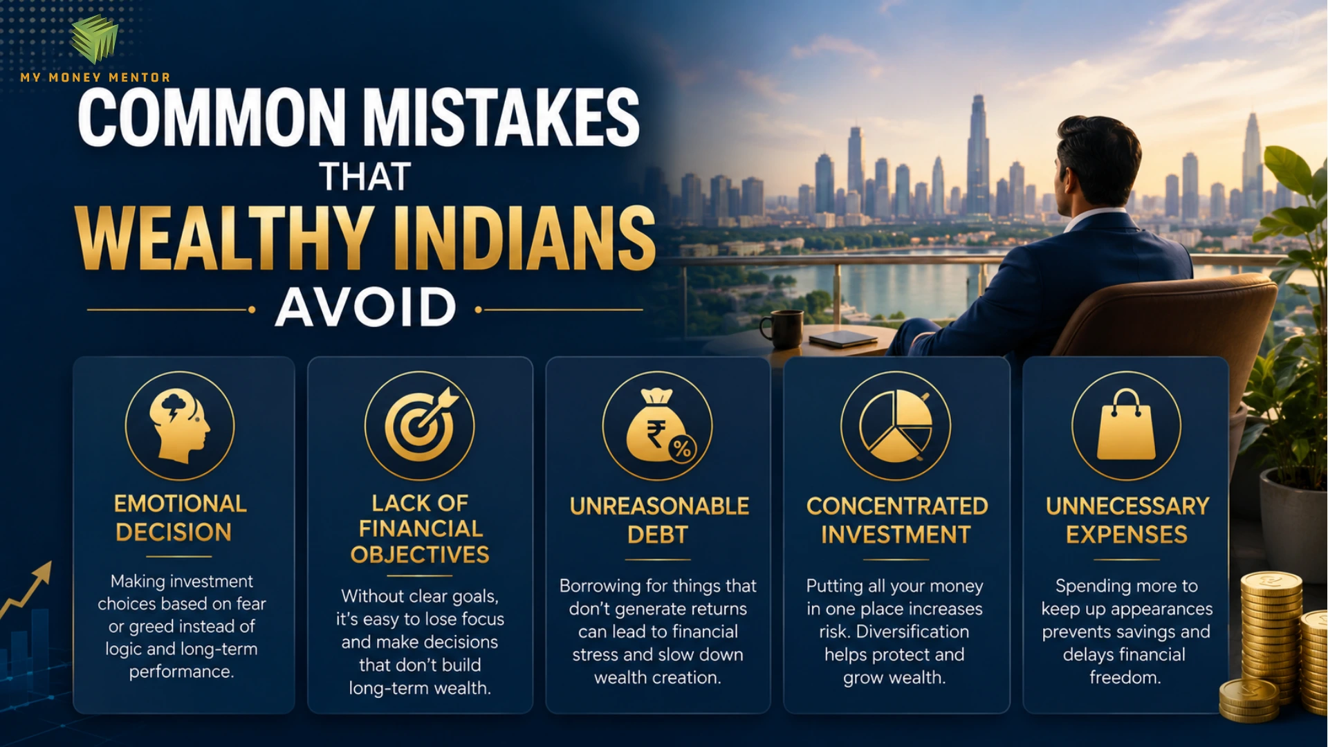 Common mistakes that wealthy Indians